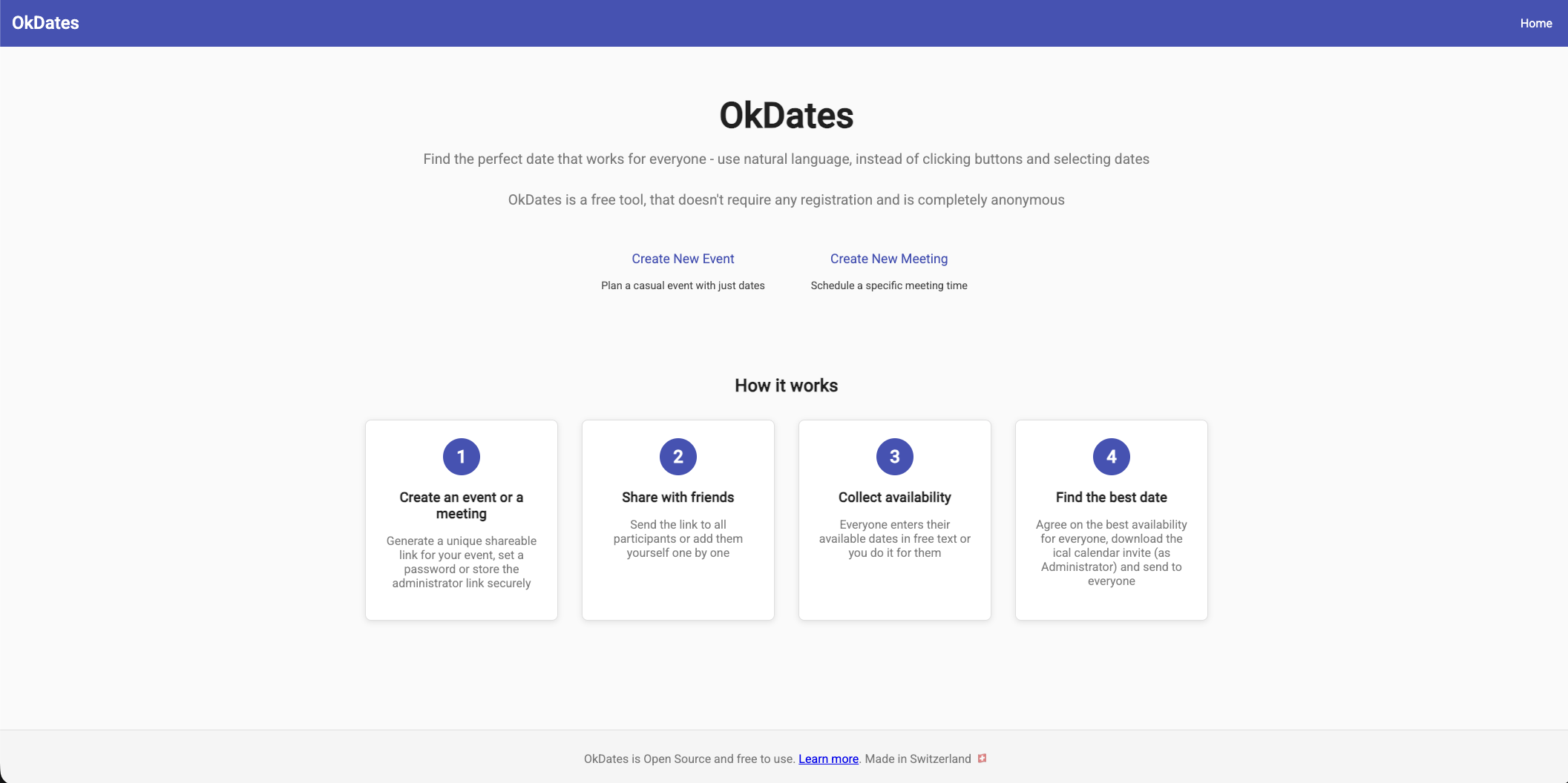 Screenshot placeholder for the meeting time evaluation project